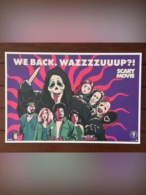 Scary Movie 6 - 12” X 18” Limited Edition PROMO Poster- GHOST FACE,TERRIFIER,etc